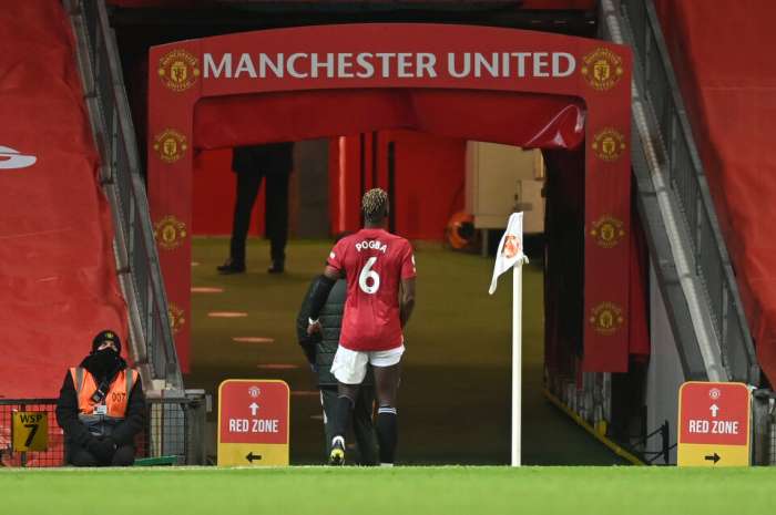 Pogba will be absent until the end of the month