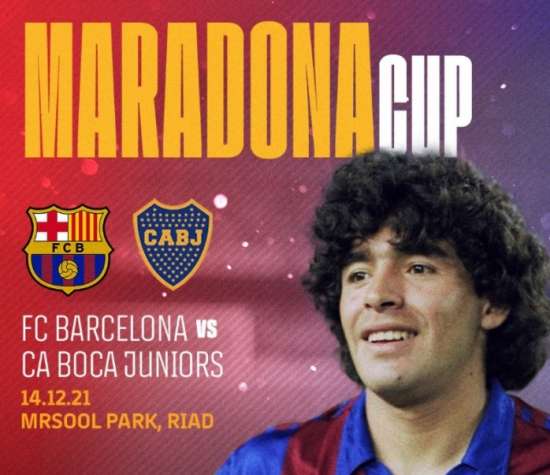 Official: Barcelona and Boca Juniors will play in honor of Maradona